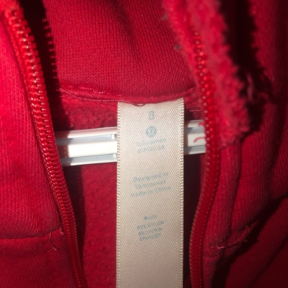 LULULEMON RED SWEATER - Picture 3 of 3